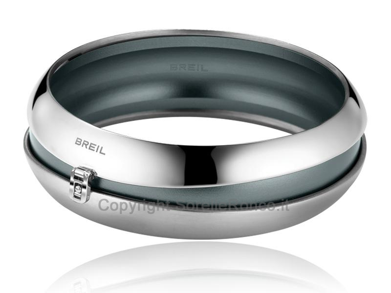 BRACCIALE BREIL SECRETLY THIN BANGLE GRAPHITE M