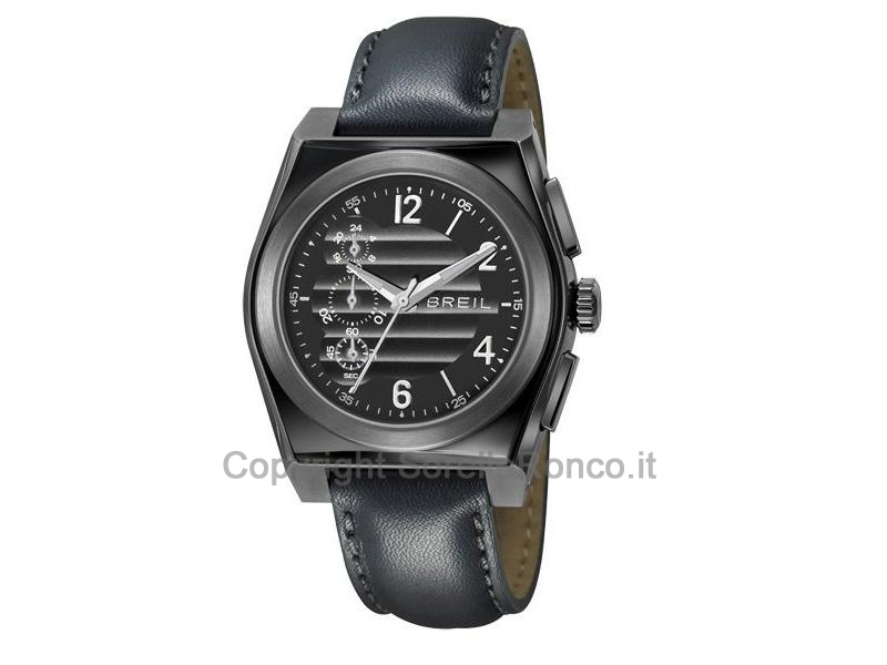 OROLOGIO BREIL ESCAPE IP NERO CHRONO 45MM
