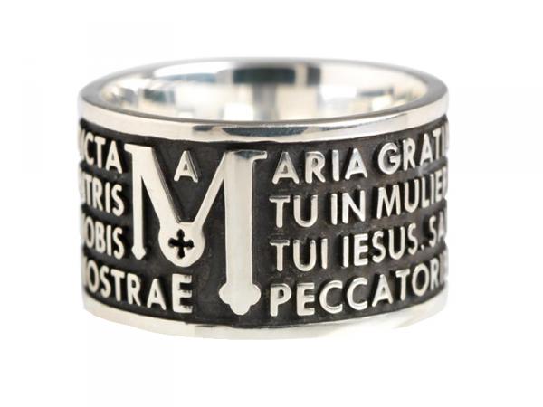 TUAMLA90A00 - Anello TUAM Argento Brunito