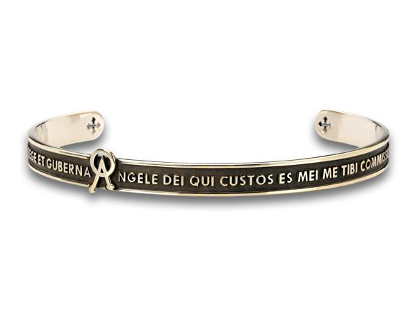 BRTEL090B0 - Bracciale Tuum Angelo di Dio AG Bronzato