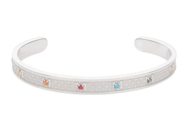 BRDE009TC0 - Tuum Bracciale Decem Ag Rodiato e Topazi