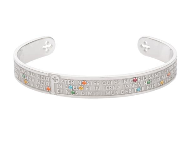 BROGL09TC0 - Tuum Bracciale Padre Nostro Ag Rodiato