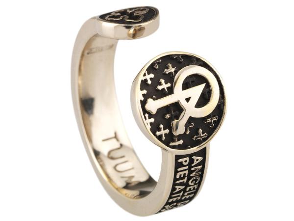 INFALA90B00 - Anello Infinituum AG Bronzato Angelo