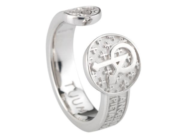 INFALA90C00 - Infinituum Tuum Anello AG Rodiato Angelo