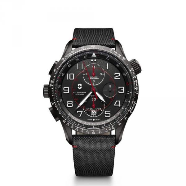 241716 - Victorinox Airboss Mach 9 Black 45mm Tessuto