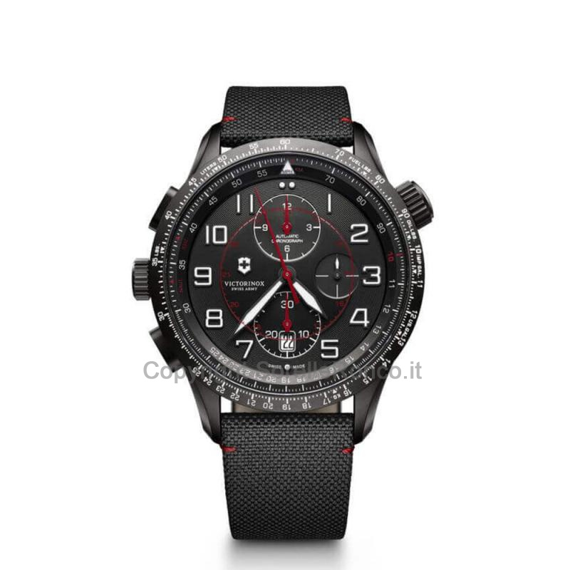 VICTORINOX AIRBOSS MACH 9 BLACK 45MM TESSUTO