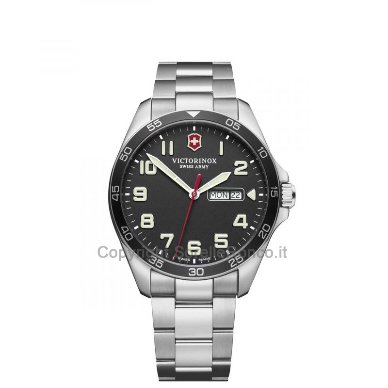 VICTORINOX FIELDFORCE NERO ACCIAIO 42MM