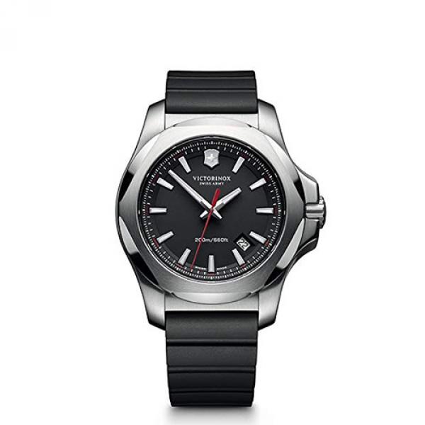 241682-1 - Victorinox I.N.O.X. Nero 43mm Cinturino Gomma