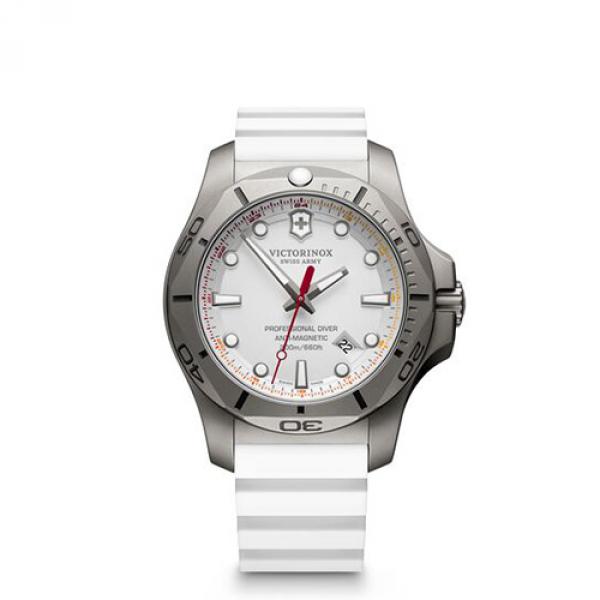 241811 - Victorinox INOX Titanio Bianco Diver 45mm Gomma