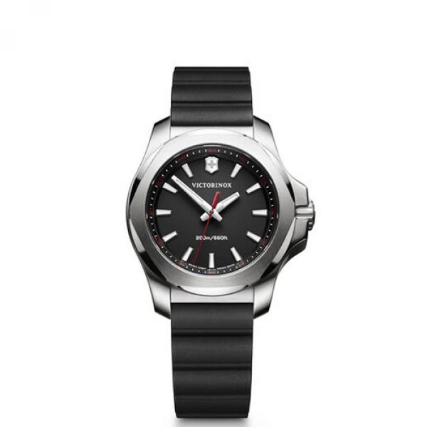 241768 - Victorinox I.N.O.X. V Nero Cinturino Gomma 37mm