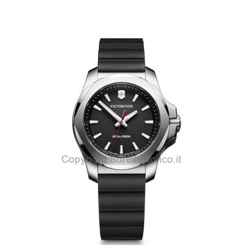 VICTORINOX I.N.O.X. V NERO CINTURINO GOMMA 37MM