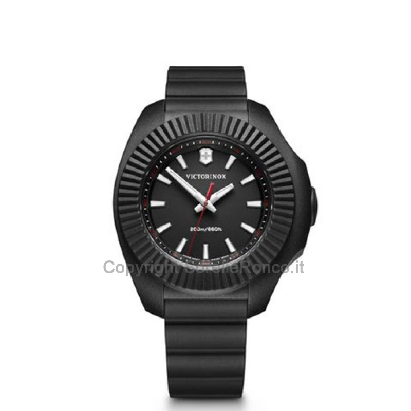 VICTORINOX I.N.O.X. V NERO CINTURINO GOMMA 37MM
