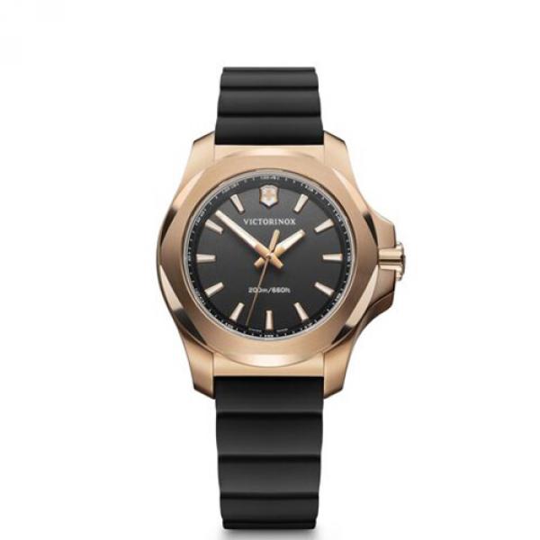241808 - Victorinox I.N.O.X. V PVD Oro Rosa Gomma Nera 37mm