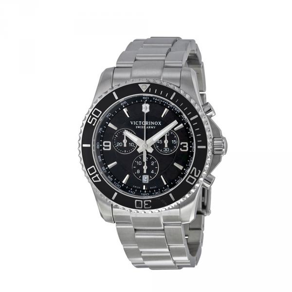 241695 - Victorinox Maverick Chrono Nero Acciaio 43mm