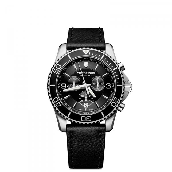 241864 - Victorinox Maverick Chrono Nero Pelle 43mm