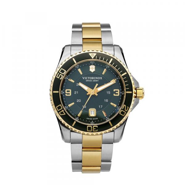 241605 - Victorinox Maverick Large Verde Oro Acciaio 43mm