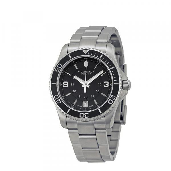 241701 - Victorinox Maverick Small Nero Acciaio 34mm