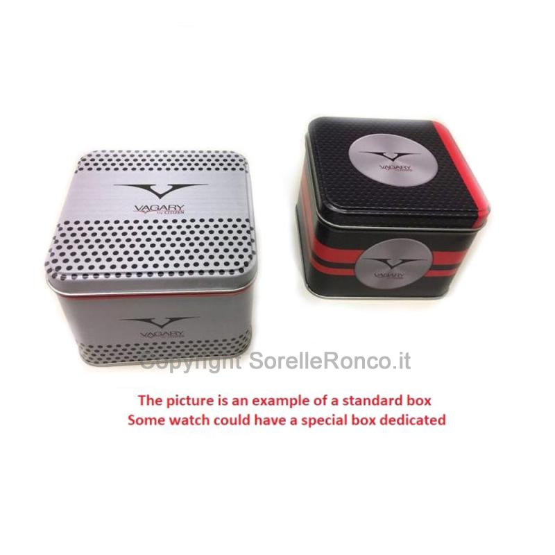 VAGARY AQUA39 NERO SILICONE 99TH 43MM