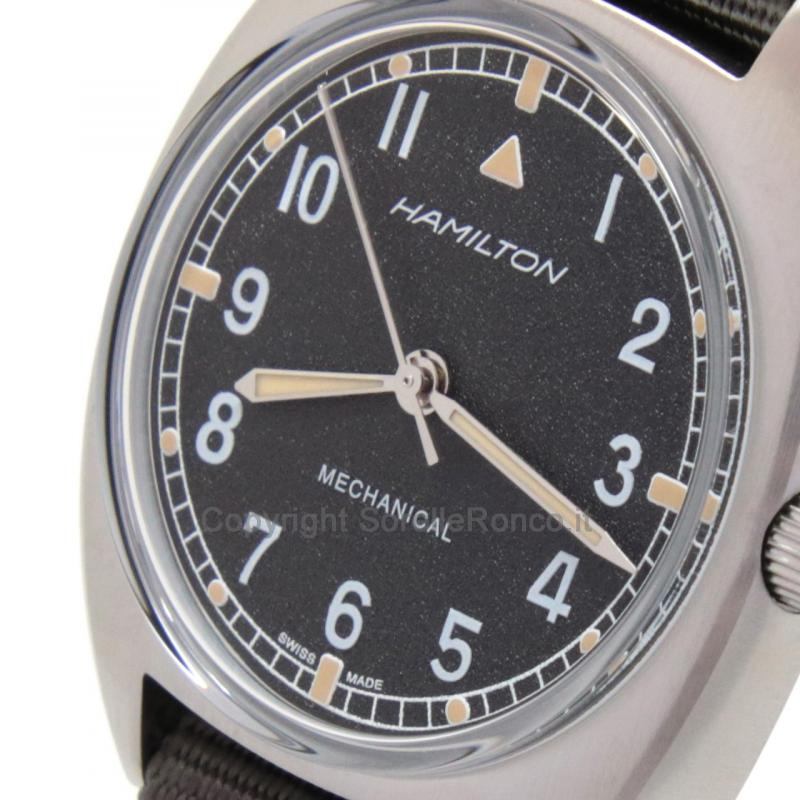 HAMILTON KHAKI AVIATION PILOT PIONEER NERO 36MM