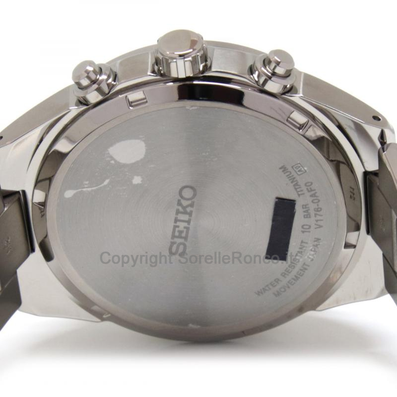 SEIKO SPORT SOLARE CHRONO BLU 42,6MM TITANIO
