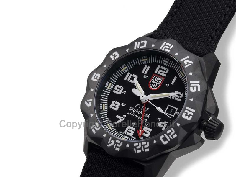 LUMINOX AIR SERIES NIGHTHAWK NERO NATO