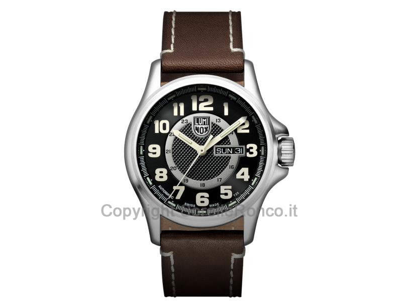 LUMINOX FIELD AUTOMATIC DAY DATE PELLE