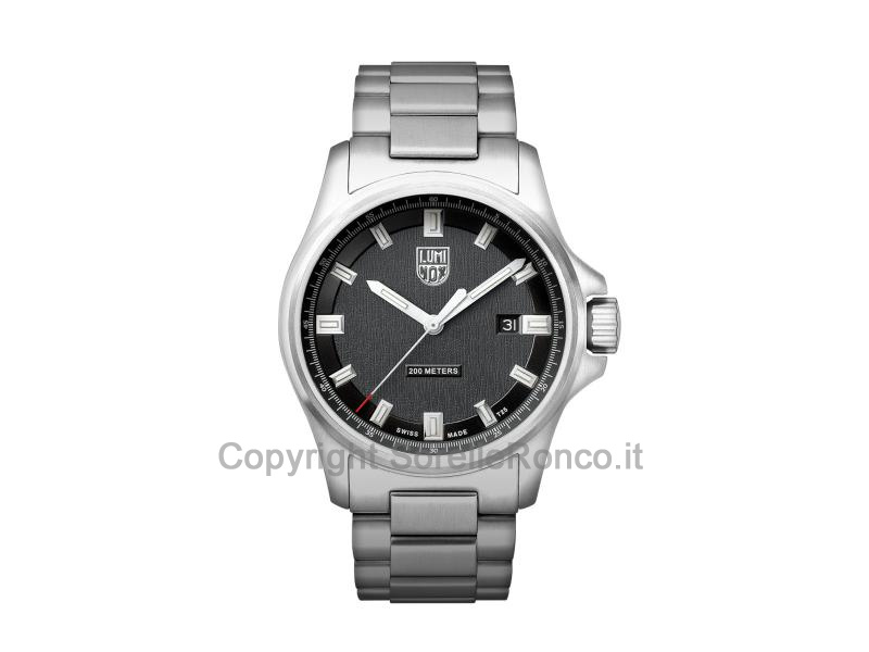 LUMINOX DRESS FIELD NERO ACCIAIO