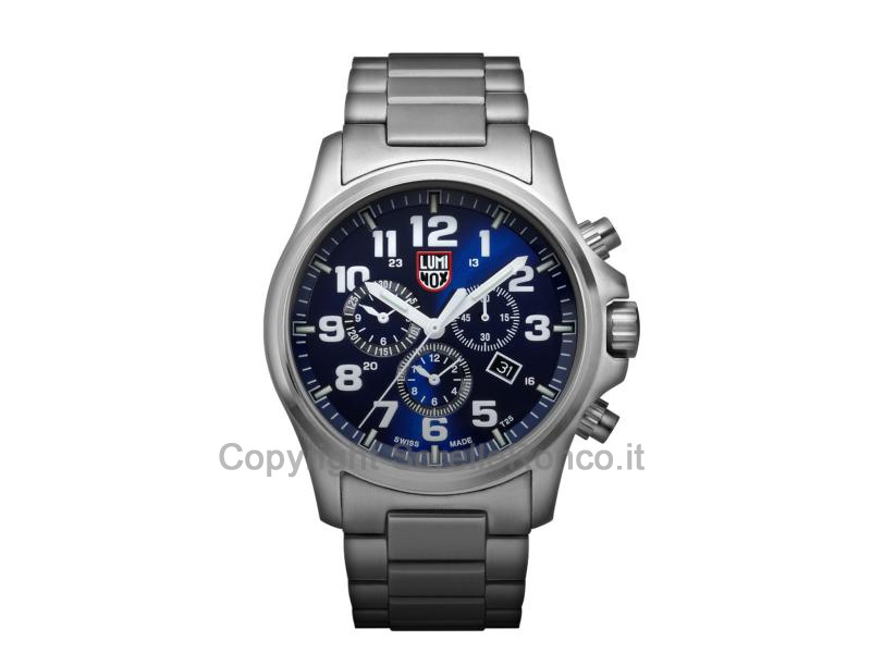 LUMINOX ATACAMA FIELD CHRONO BLU ACCIAIO
