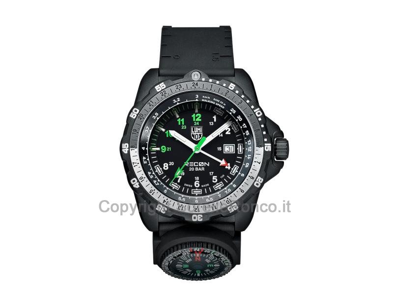 OROLOGI LUMINOX LAND RECON BUSSOLA NAV NERO 46MM
