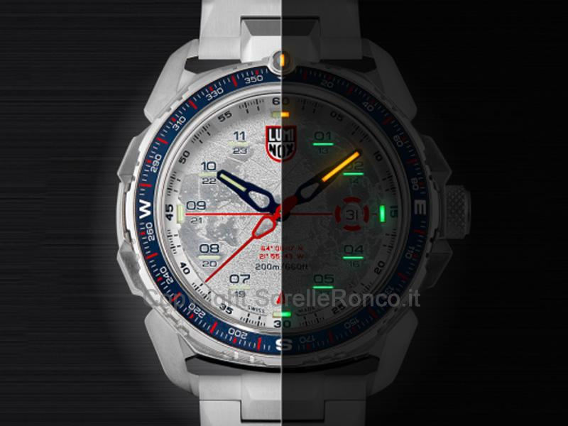 OROLOGIO LUMINOX ICE SAR ARCTIC BLUE SILVER 46MM