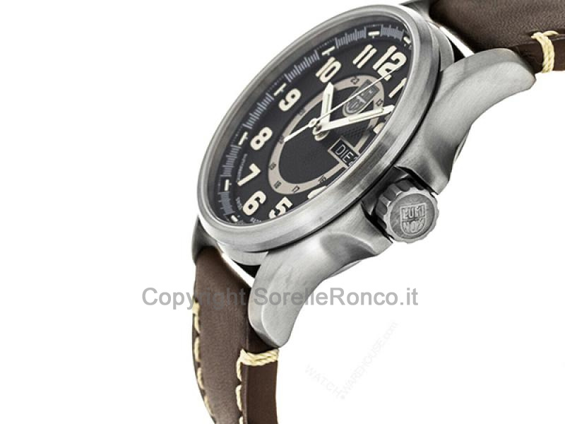 LUMINOX FIELD AUTOMATIC DAY DATE PELLE