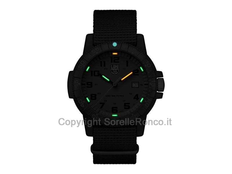 LUMINOX SEA TURTLE CARBONOX VERDE NERO