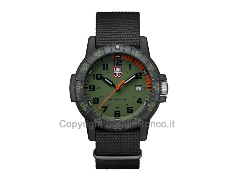 LUMINOX SEA TURTLE CARBONOX VERDE NERO