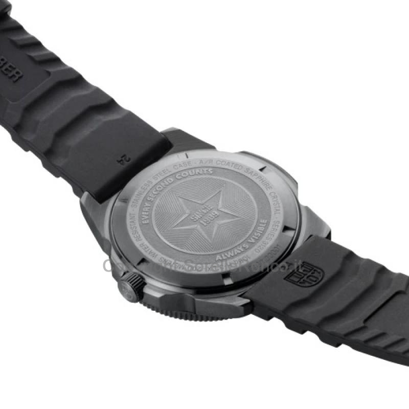 LUMINOX SEA SERIES NERO PACIFIC DIVER 44MM GOMMA