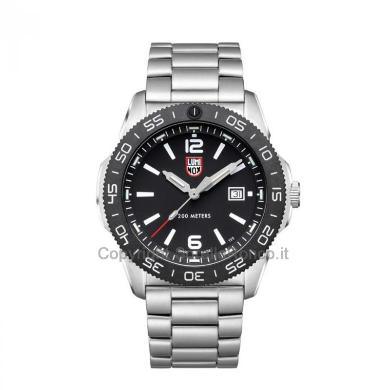 LUMINOX SEA SERIES NERO PACIFIC DIVER 44MM ACCIAIO