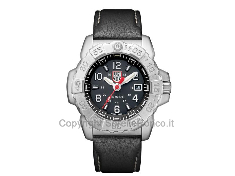 LUMINOX SEA SERIES NAVY STEEL PELLE
