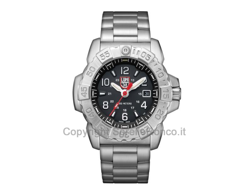 LUMINOX SEA SERIES NAVY STEEL NERO