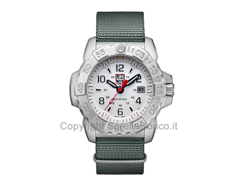 LUMINOX SEA SERIES NAVY STEEL BIANCO 