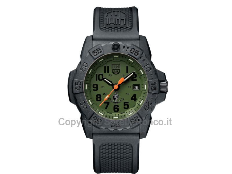 LUMINOX SEA NAVY SEAL NERO PVD VERDE