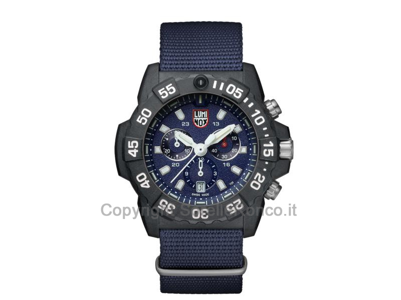 LUMINOX SEA SERIES NAVY SEAL TESSUTO BLU