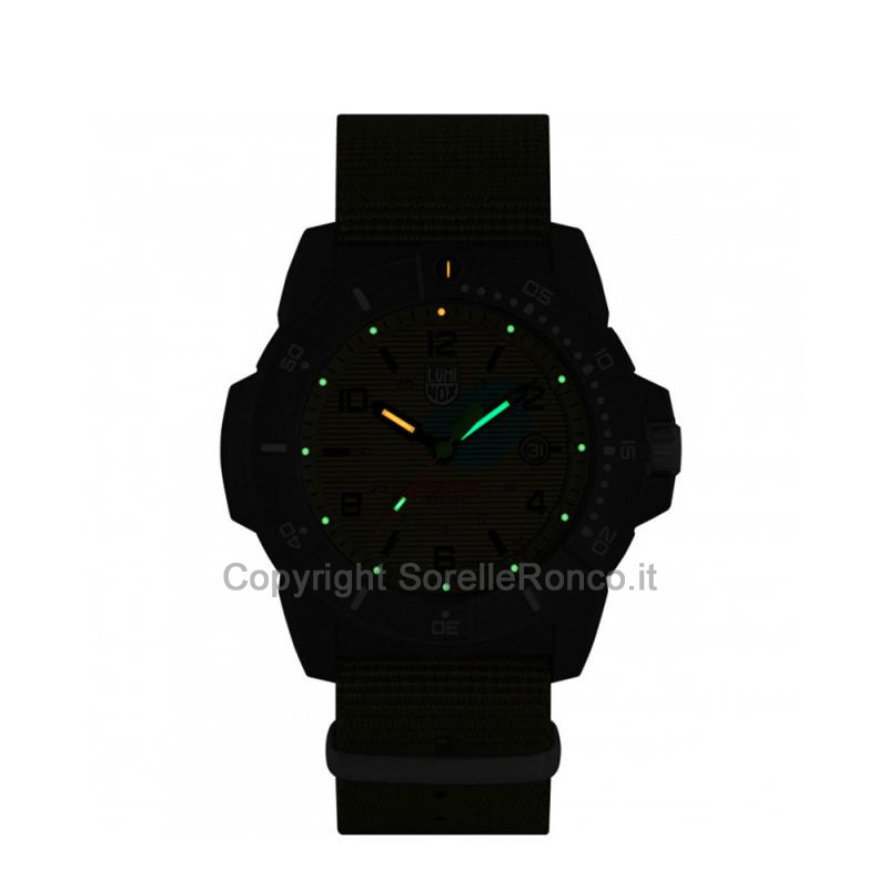LUMINOX SEA NAVY SEAL 3617 VERDE 45MM CARBONOX SET