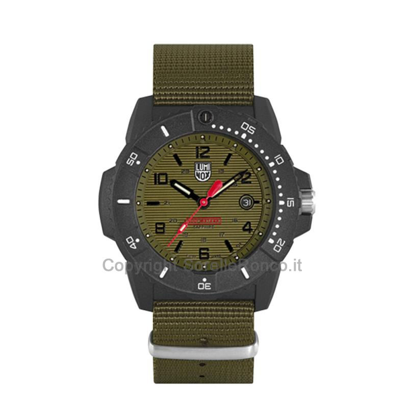 LUMINOX SEA NAVY SEAL 3617 VERDE 45MM CARBONOX SET