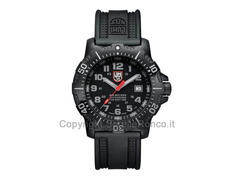 LUMINOX SEA AUTORIZZATO NAVY NERO 45MM GOMMA
