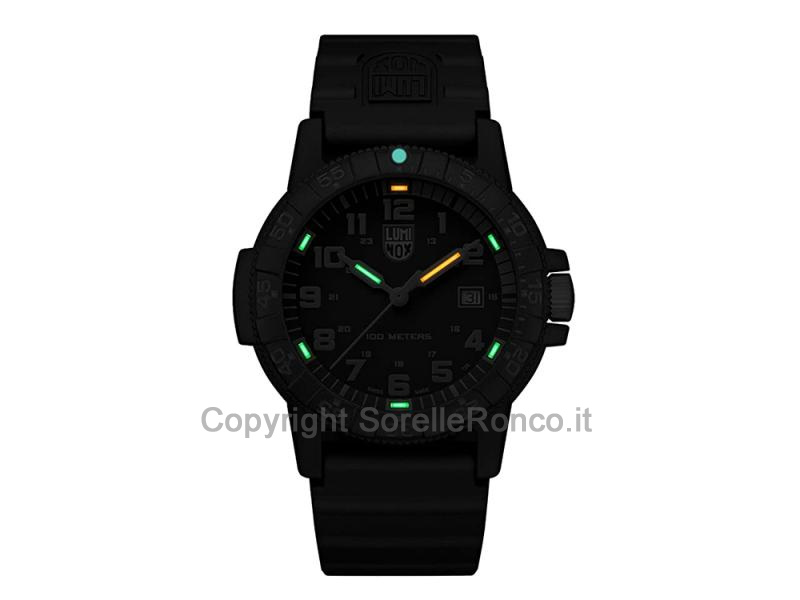 LUMINOX SEA TURTLE CARBONOX ARANCIONE