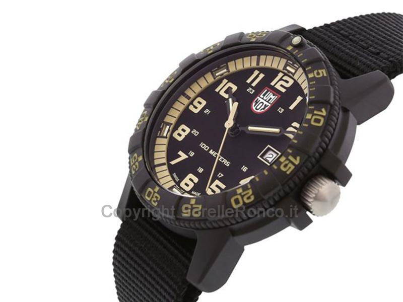 LUMINOX SEA TURTLE CARBONOX BEIGE NERO