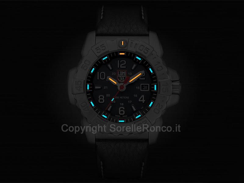 LUMINOX SEA SERIES NAVY STEEL PELLE