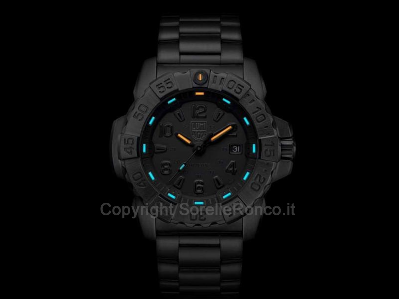 LUMINOX SEA SERIES NAVY STEEL NERO