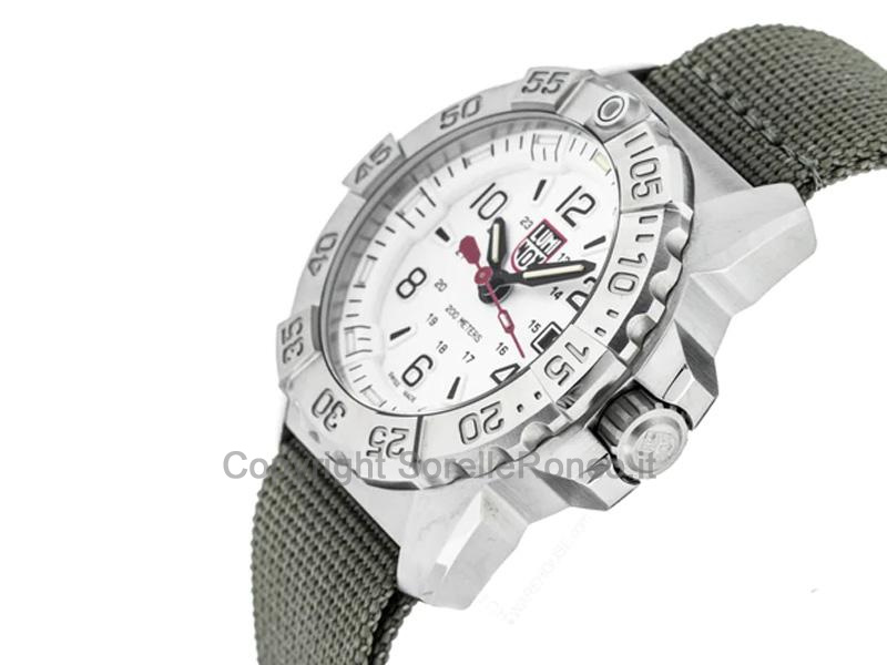 LUMINOX SEA SERIES NAVY STEEL BIANCO 