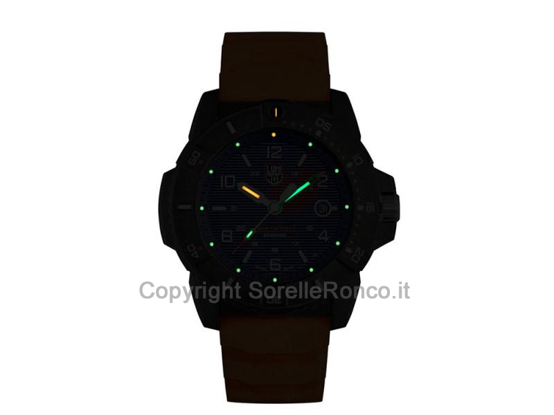 LUMINOX NAVY SEAL BLU E ARANCIO CARBONOX 45MM