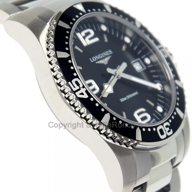 LONGINES HYDROCONQUEST NERO 41MM GHIERA CERAMICA